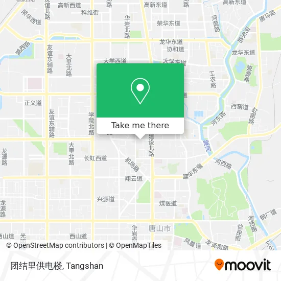团结里供电楼 map