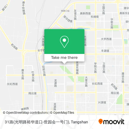 31路(光明路裕华道口-世园会一号门) map