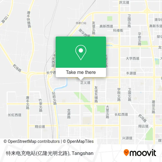 特来电充电站(亿隆光明北路) map