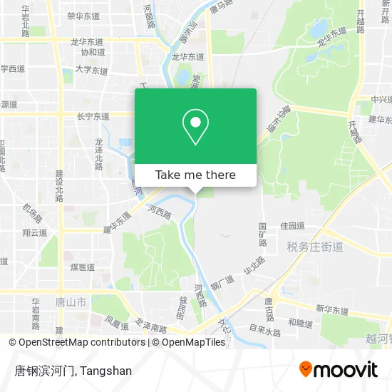 唐钢滨河门 map