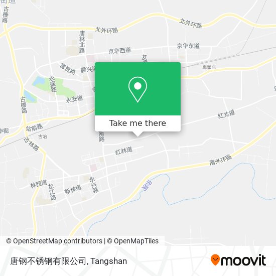 唐钢不锈钢有限公司 map