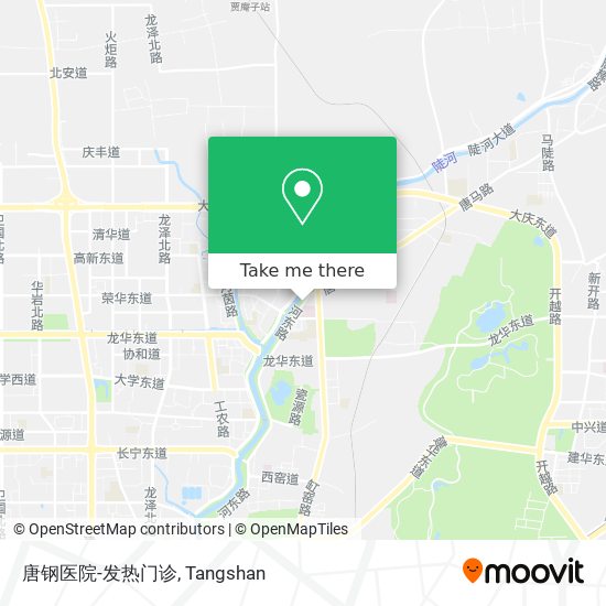 唐钢医院-发热门诊 map