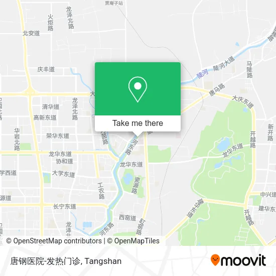 唐钢医院-发热门诊 map