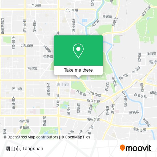唐山市 map