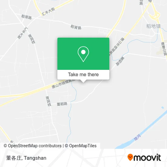 董各庄 map