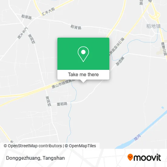 Donggezhuang map
