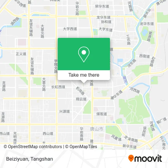 Beiziyuan map
