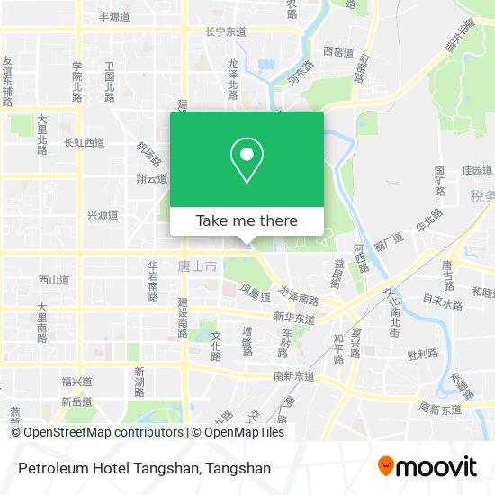 Petroleum Hotel Tangshan map