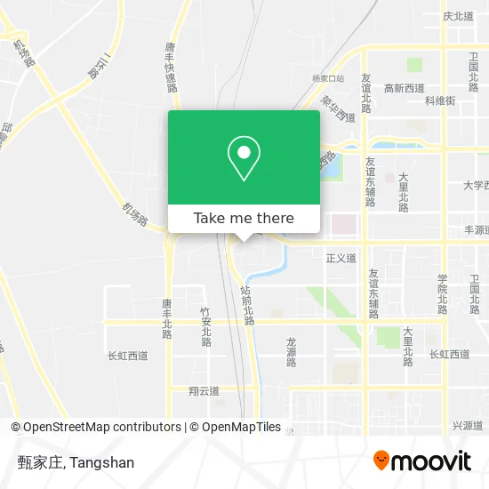 甄家庄 map