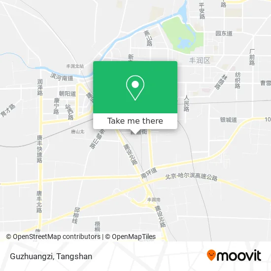 Guzhuangzi map