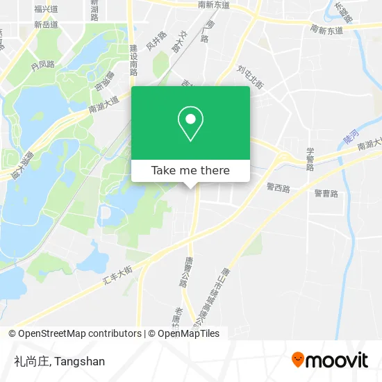 礼尚庄 map