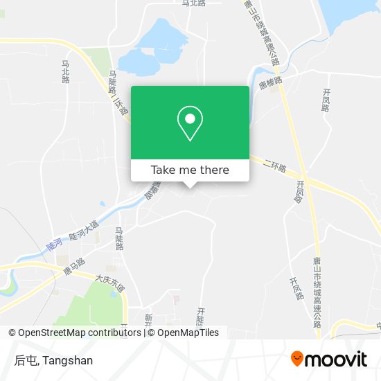 后屯 map