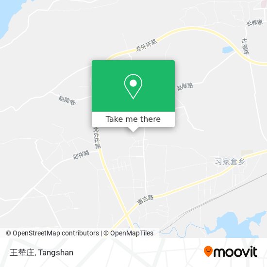 王辇庄 map