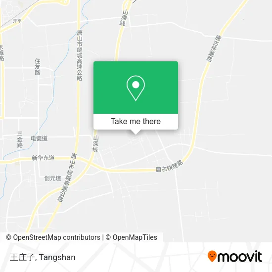 王庄子 map