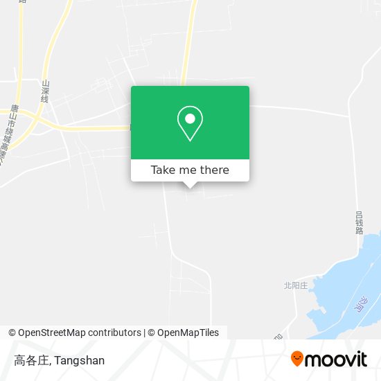高各庄 map