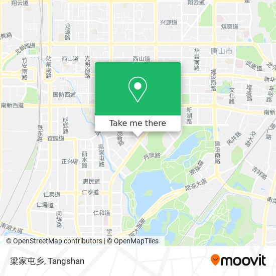 梁家屯乡 map