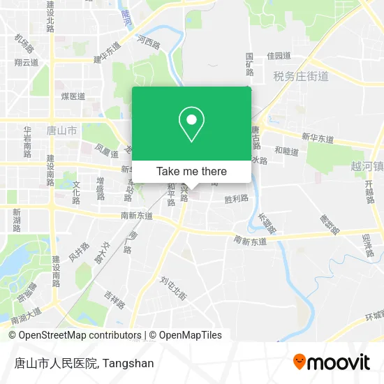 唐山市人民医院 map