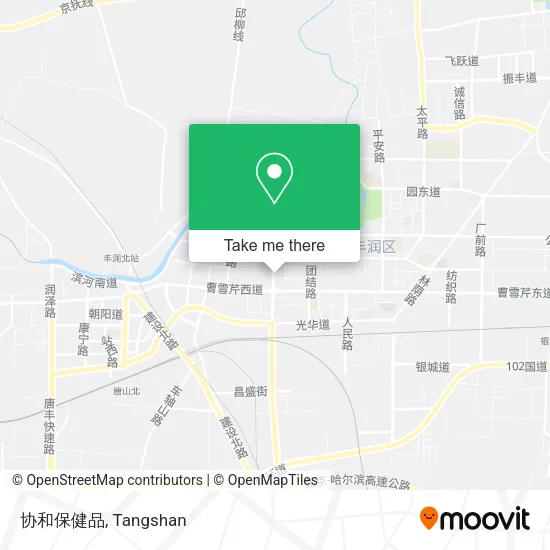 协和保健品 map