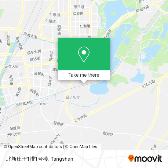 北新庄子1排1号楼 map