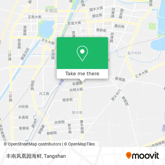 丰南凤凰园海鲜 map