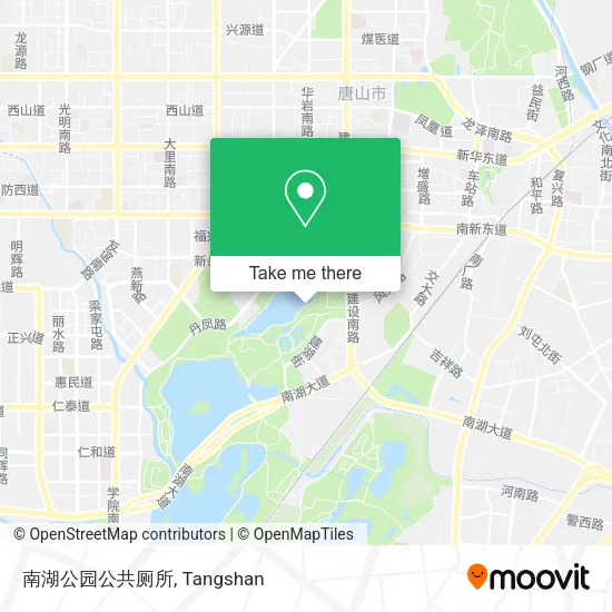 南湖公园公共厕所 map