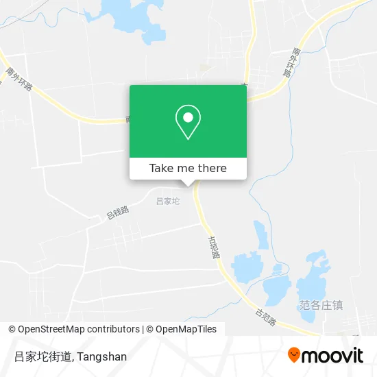 吕家坨街道 map