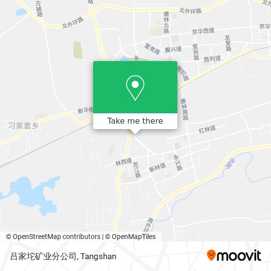 吕家坨矿业分公司 map