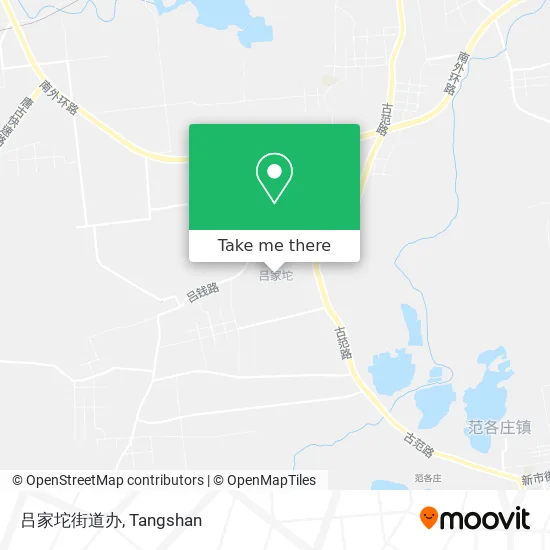 吕家坨街道办 map