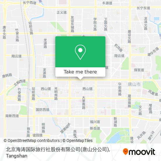 北京海涛国际旅行社股份有限公司(唐山分公司) map