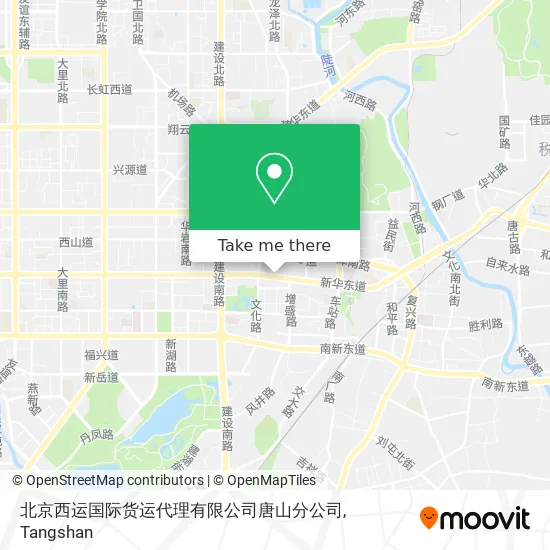 北京西运国际货运代理有限公司唐山分公司 map
