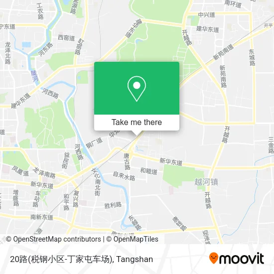 20路(税钢小区-丁家屯车场) map