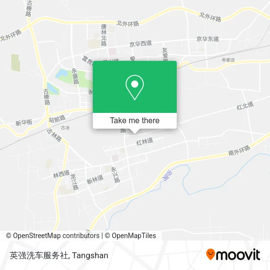英强洗车服务社 map