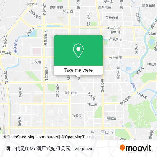 唐山优觅U.Me酒店式短租公寓 map