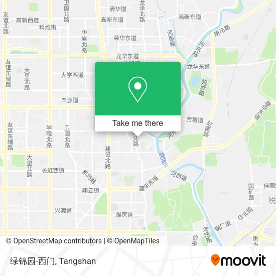 绿锦园-西门 map