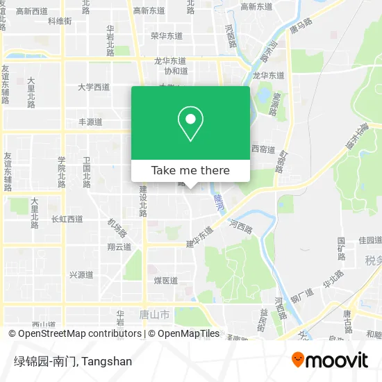 绿锦园-南门 map