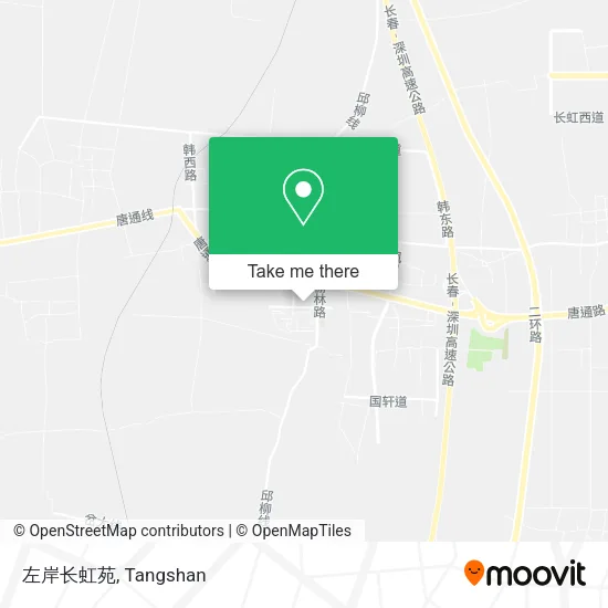 左岸长虹苑 map