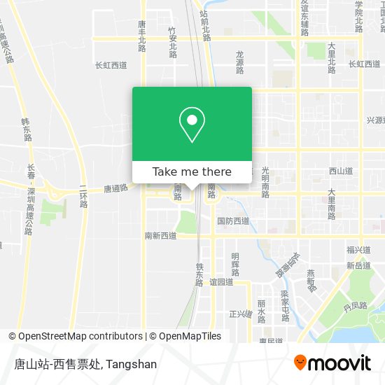 唐山站-西售票处 map