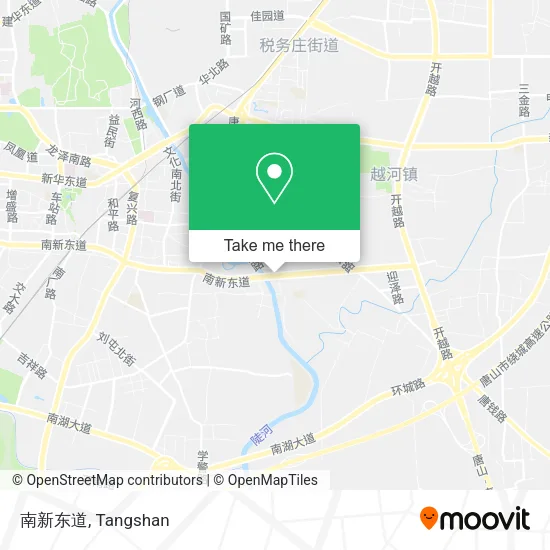 南新东道 map