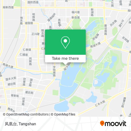 凤凰台 map