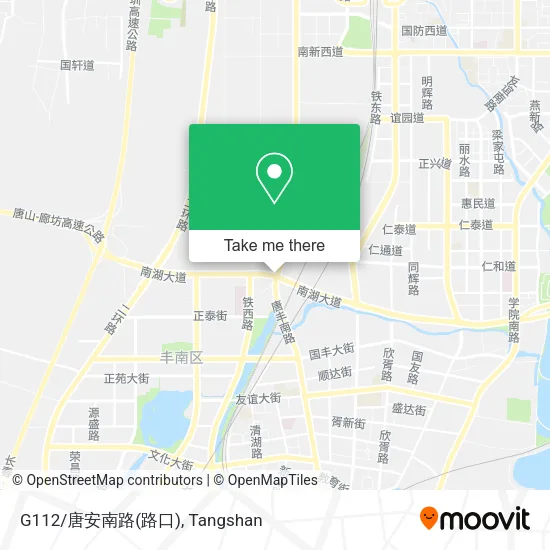 G112/唐安南路(路口) map