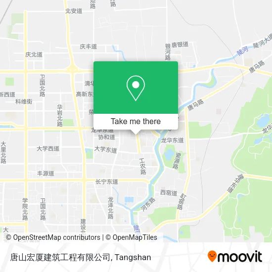 唐山宏厦建筑工程有限公司 map