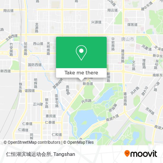 仁恒湖滨城运动会所 map