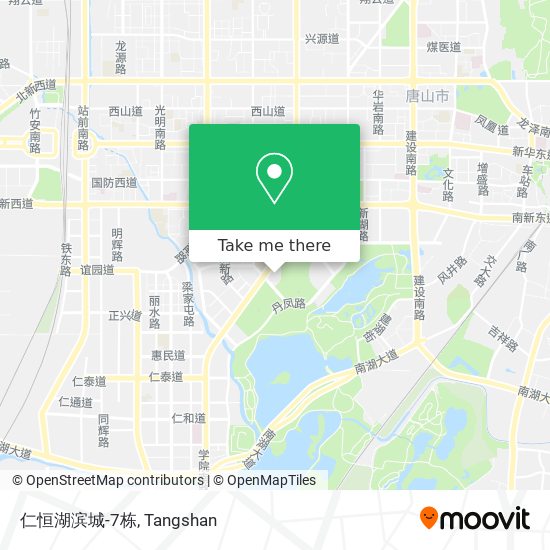 仁恒湖滨城-7栋 map