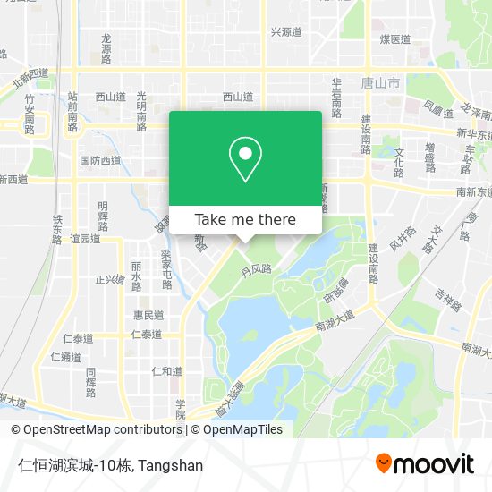 仁恒湖滨城-10栋 map