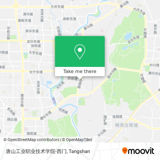 唐山工业职业技术学院-西门 map