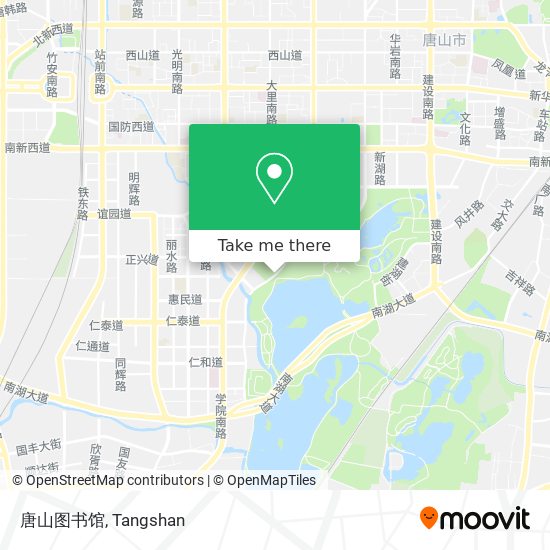 唐山图书馆 map