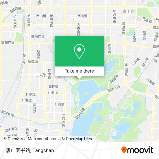 唐山图书馆 map