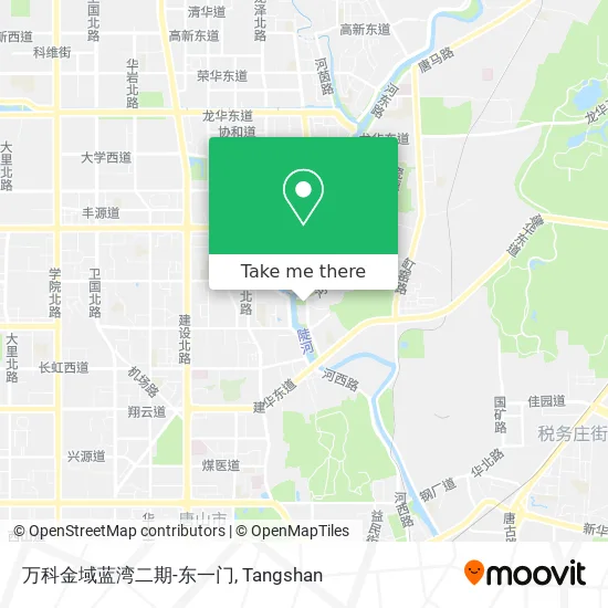 万科金域蓝湾二期-东一门 map