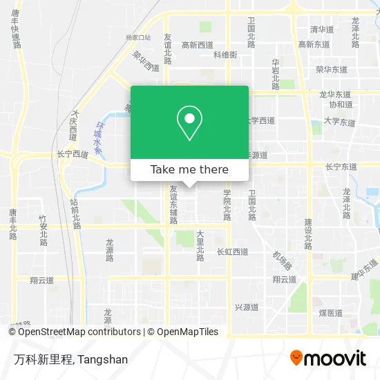 万科新里程 map