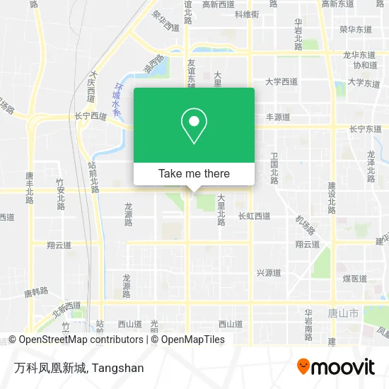 万科凤凰新城 map